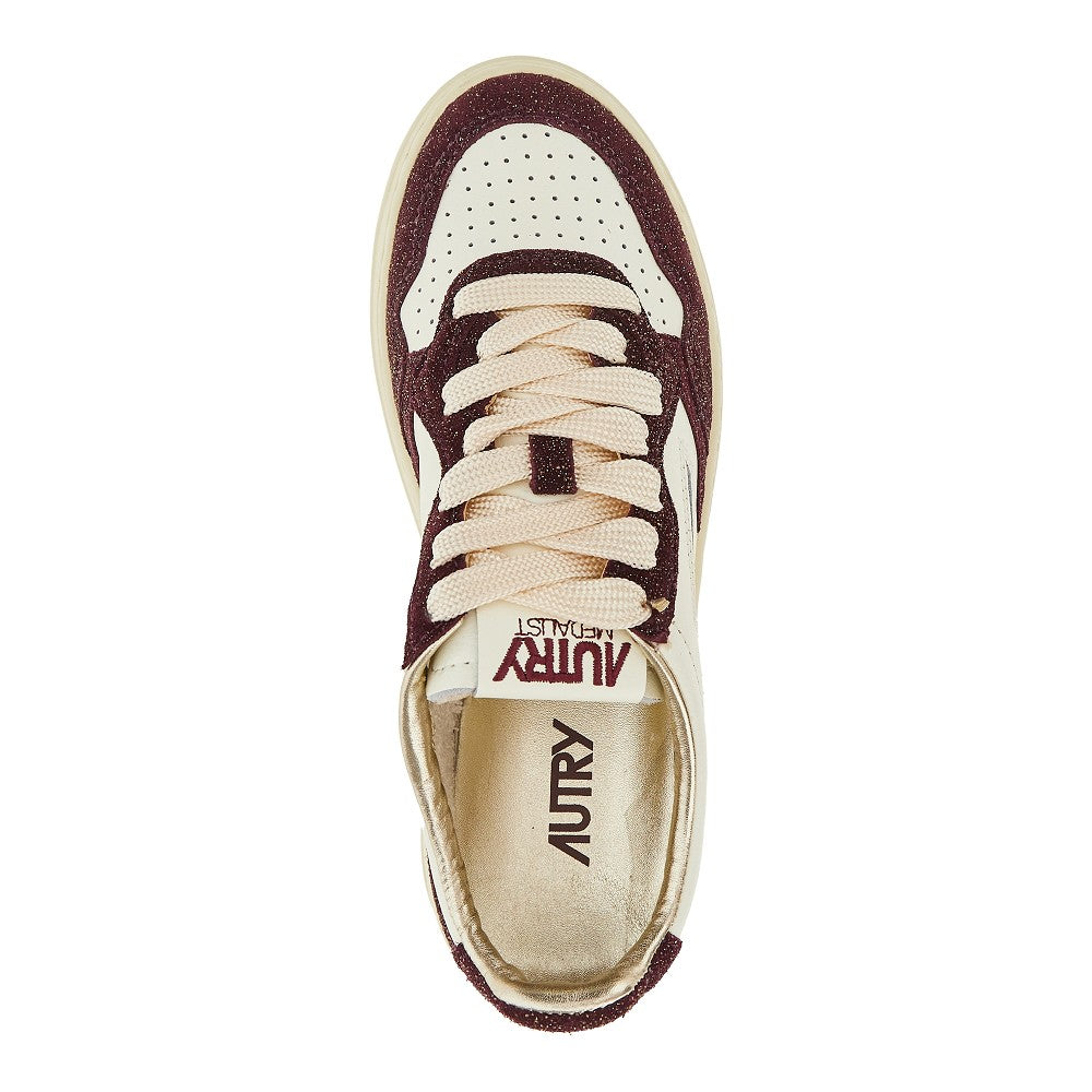 Medalist Low sneakers with glitter details