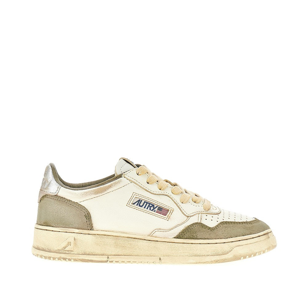 Sneakers Super Vintage Low in pelle