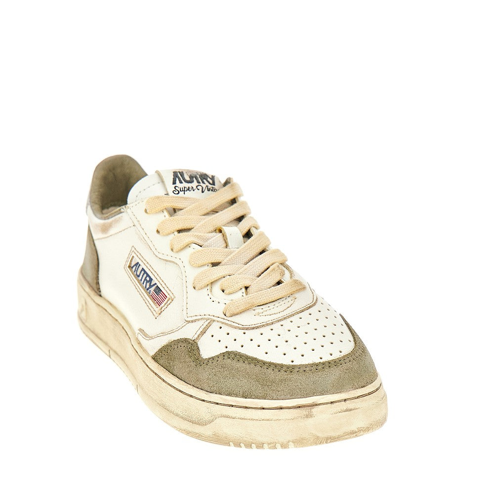 Sneakers Super Vintage Low in pelle