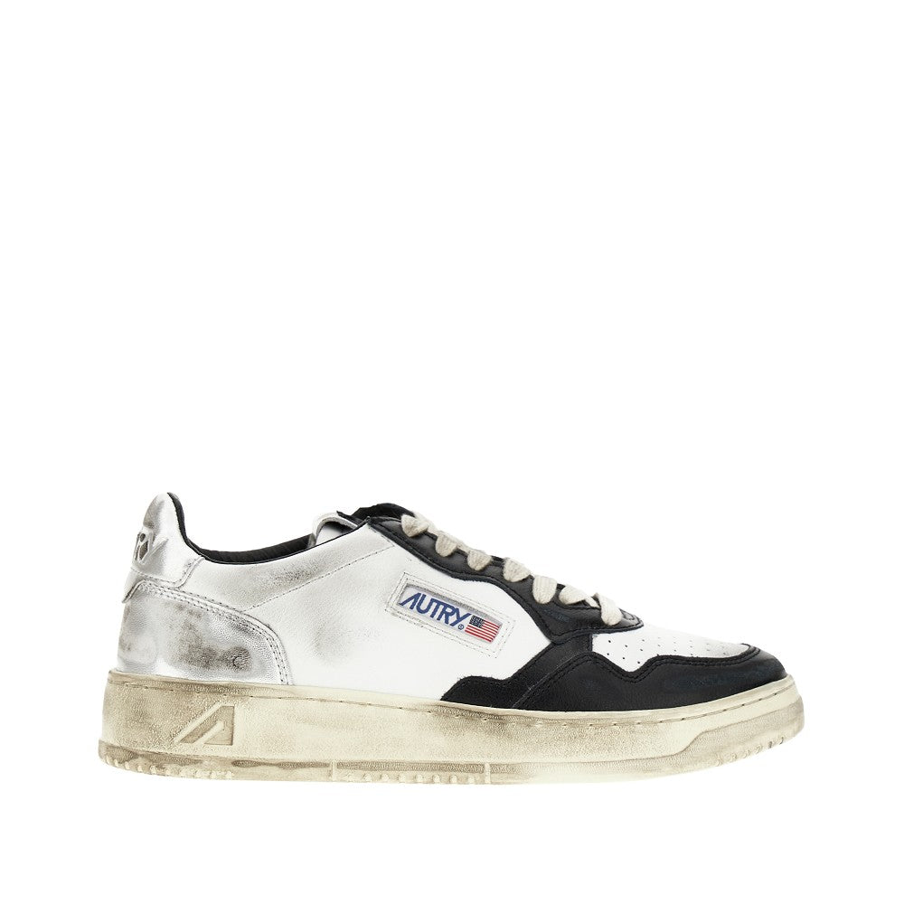 Sneakers Super Vintage in pelle