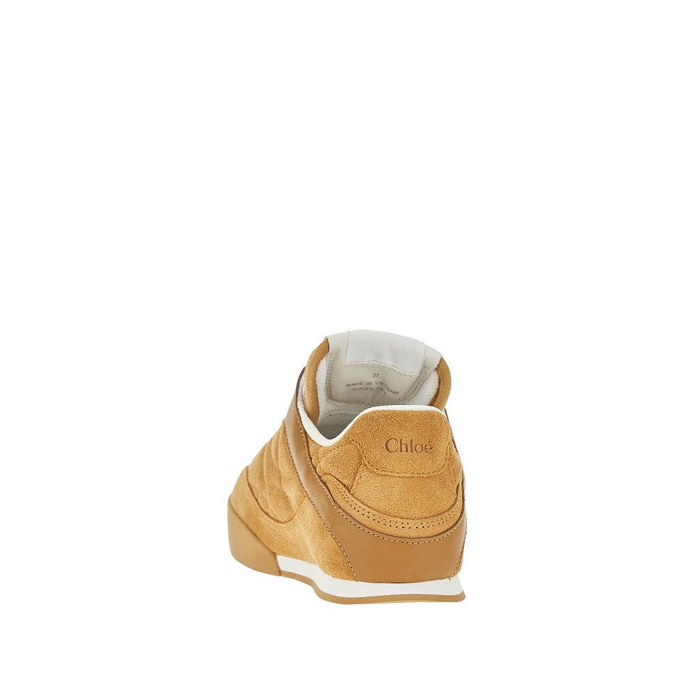 Suede leather 'Kick' sneakers