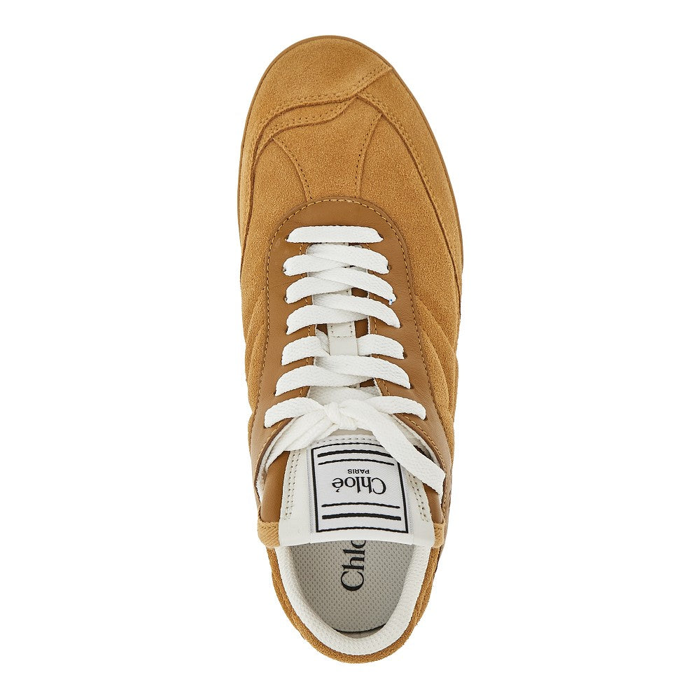 Suede leather 'Kick' sneakers