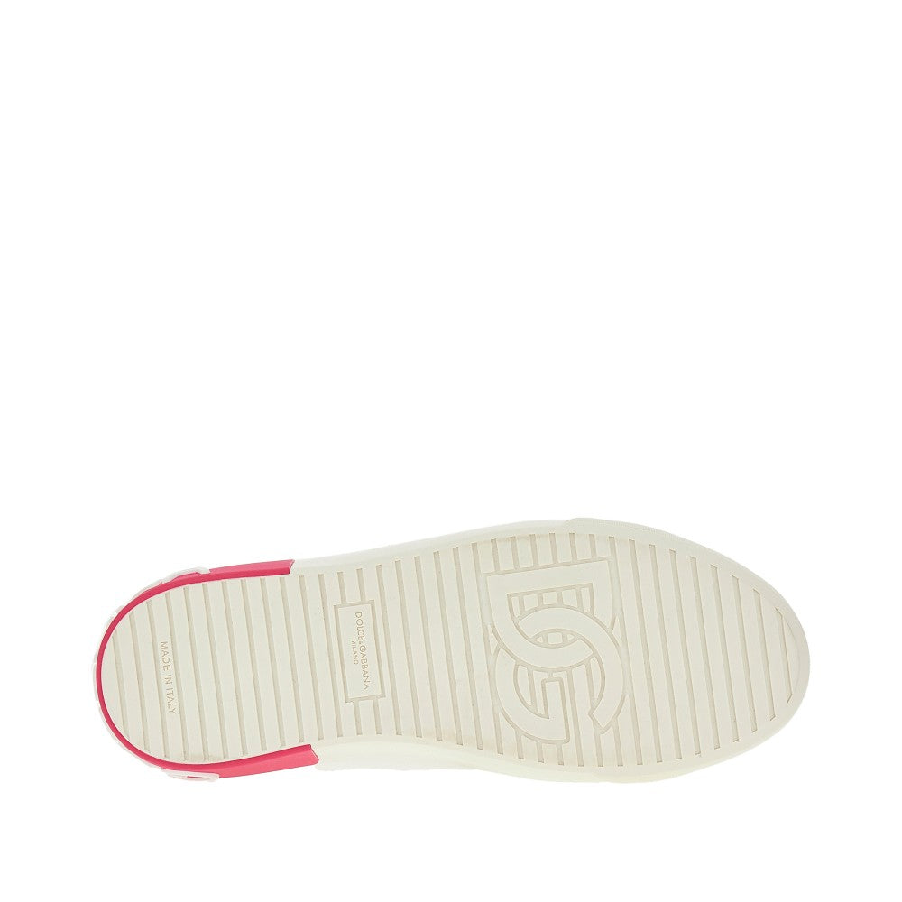 'Portofino Vintage' leather sneakers