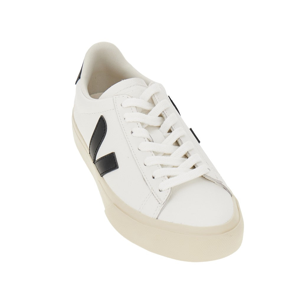 'Campo' grained leather sneakers