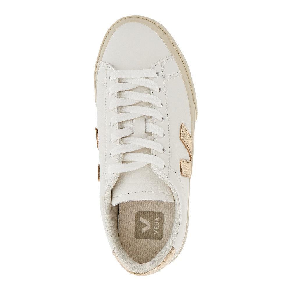 Sneakers 'Campo' in pelle granata