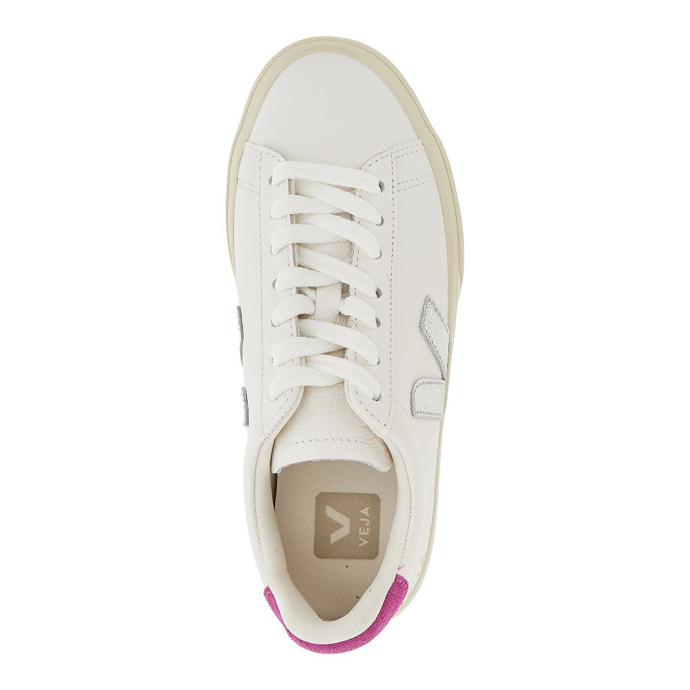 Sneakers 'Campo' in pelle granata