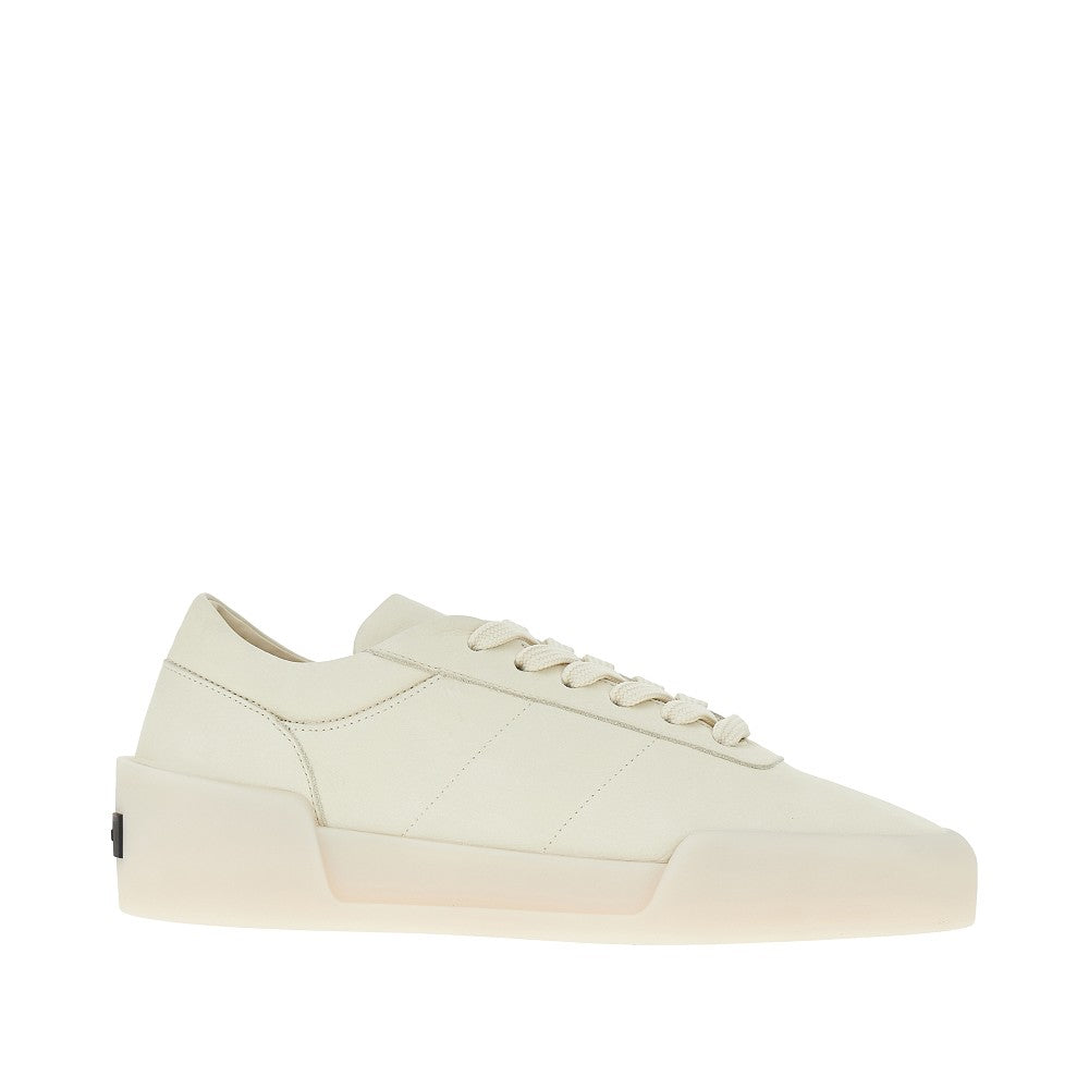 'Aerobic Low' nubuk leather sneakers