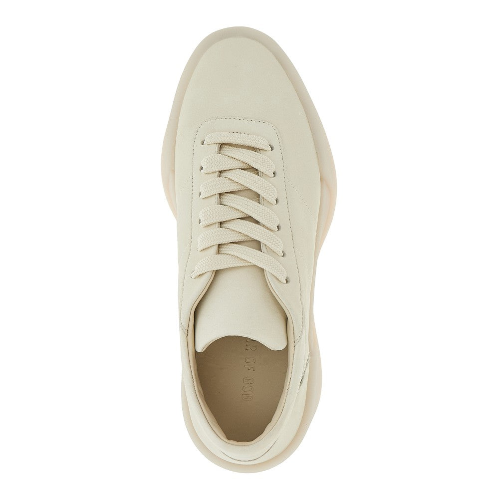 'Aerobic Low' nubuk leather sneakers