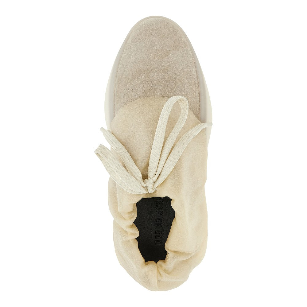 Suede leather 'Moc Runner' sneakers