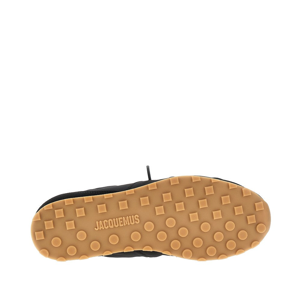 Nylon and suede leather Tennis sneakers