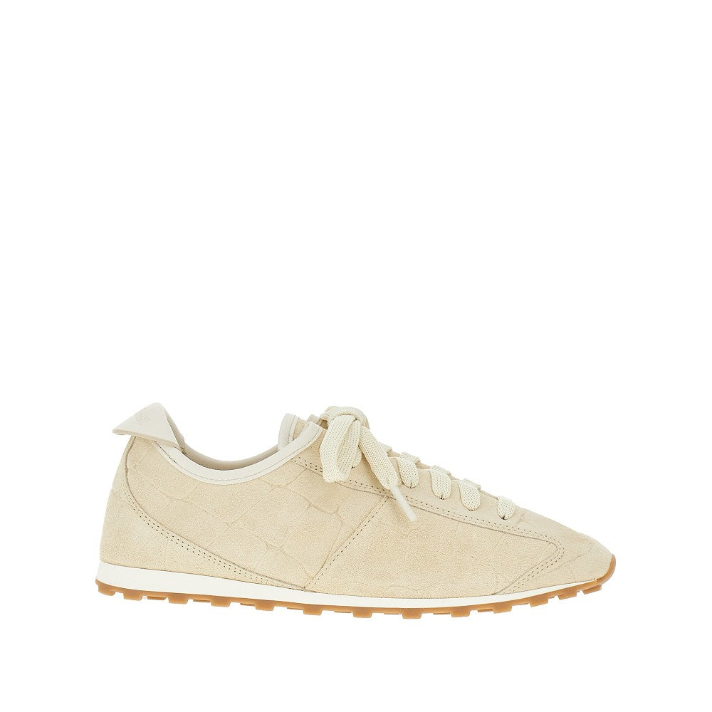'Les Tennis' suede leather sneakers