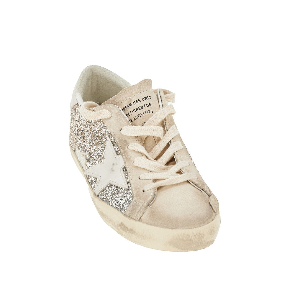 'Super-Star' glittered sneakers