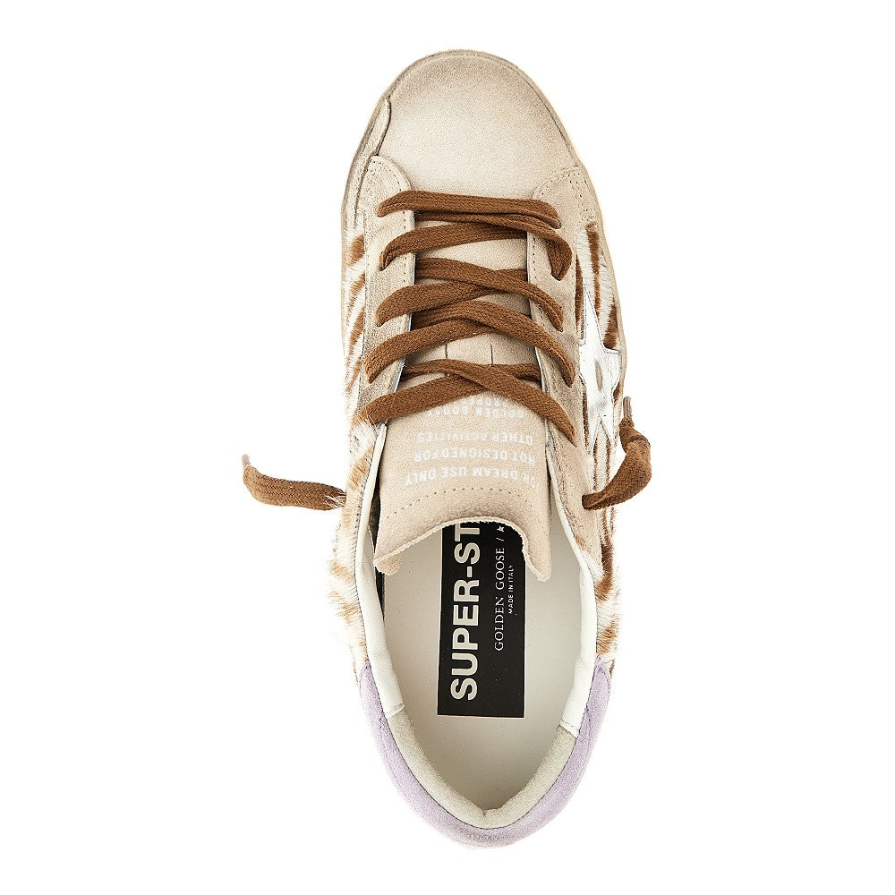 Sneakers 'Super-Star' in cavallino