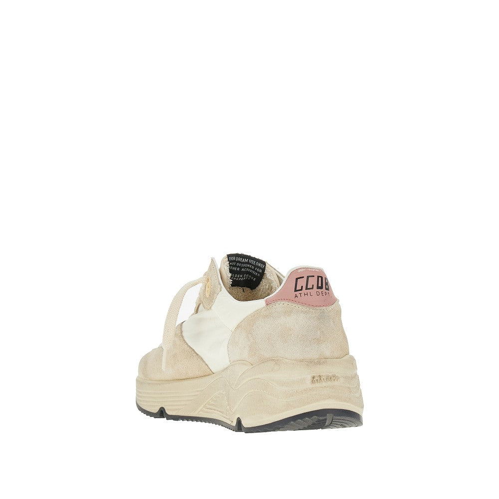 Sneakers 'Running' in nylon e suede