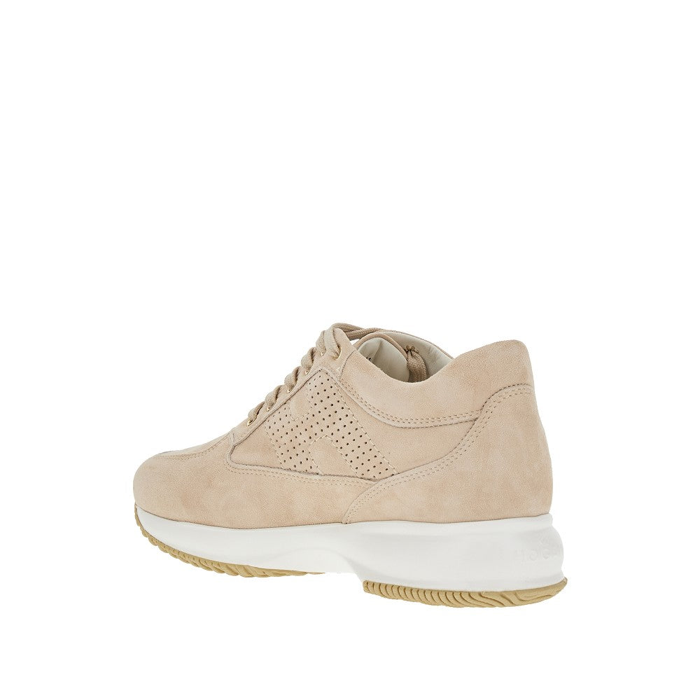 Sneakers Interactive in pelle scamosciata