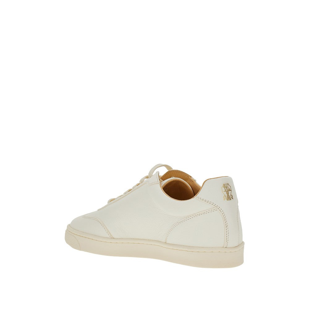 Sneakers in morbida pelle