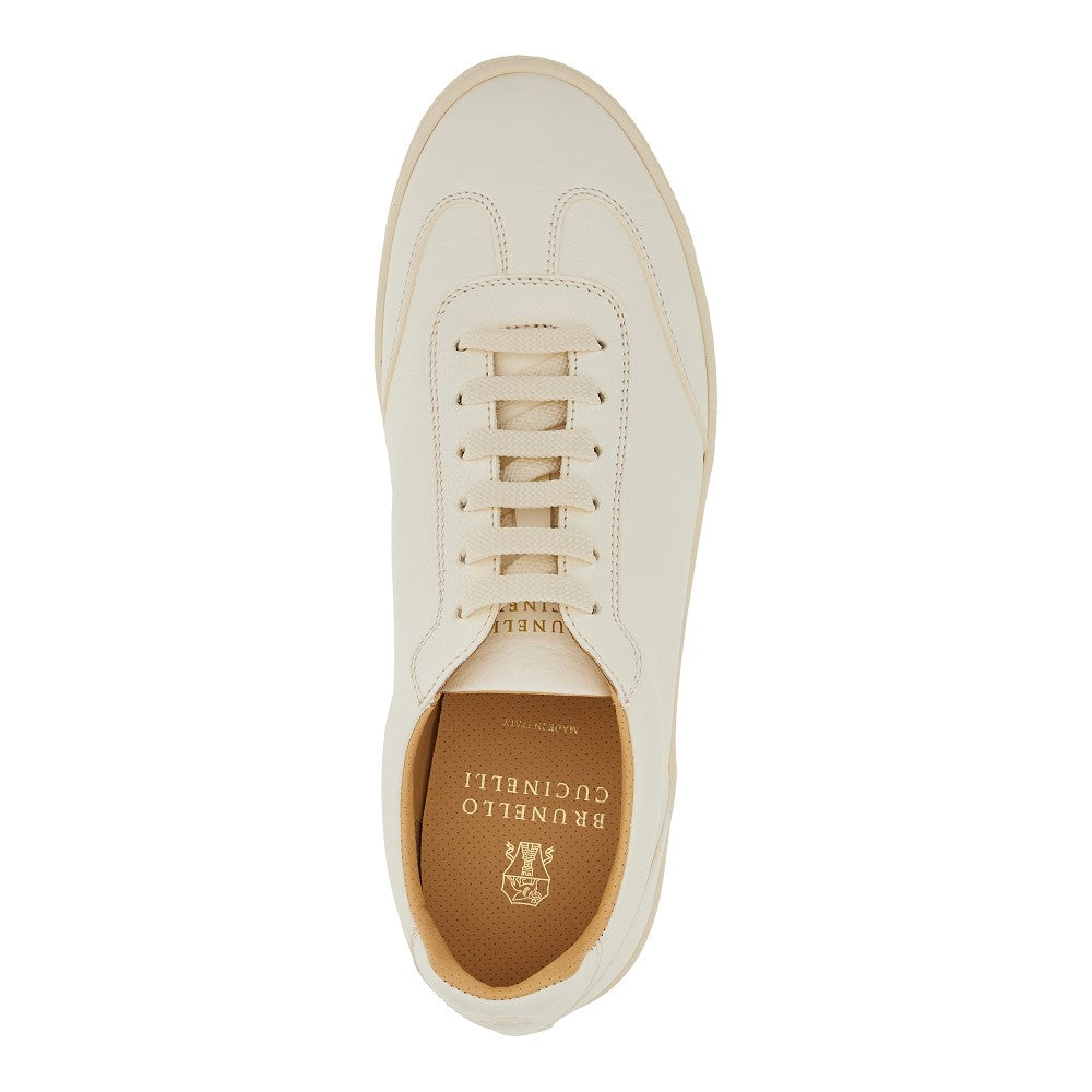 Sneakers in morbida pelle