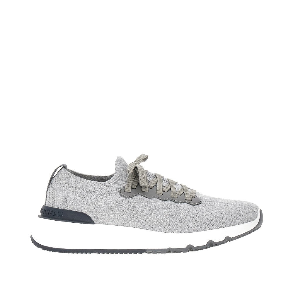 Sneakers in maglia jacquard
