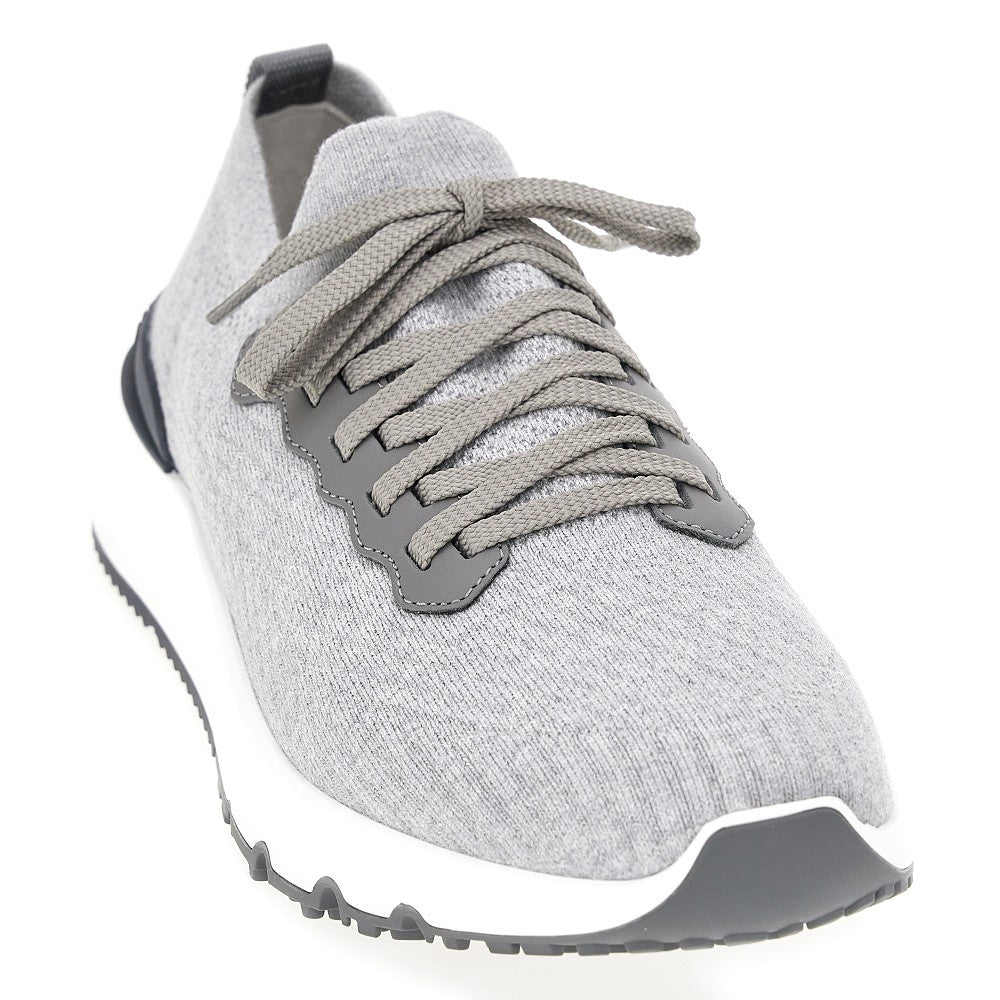 Sneakers in maglia jacquard