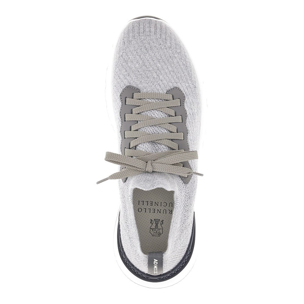 Sneakers in maglia jacquard