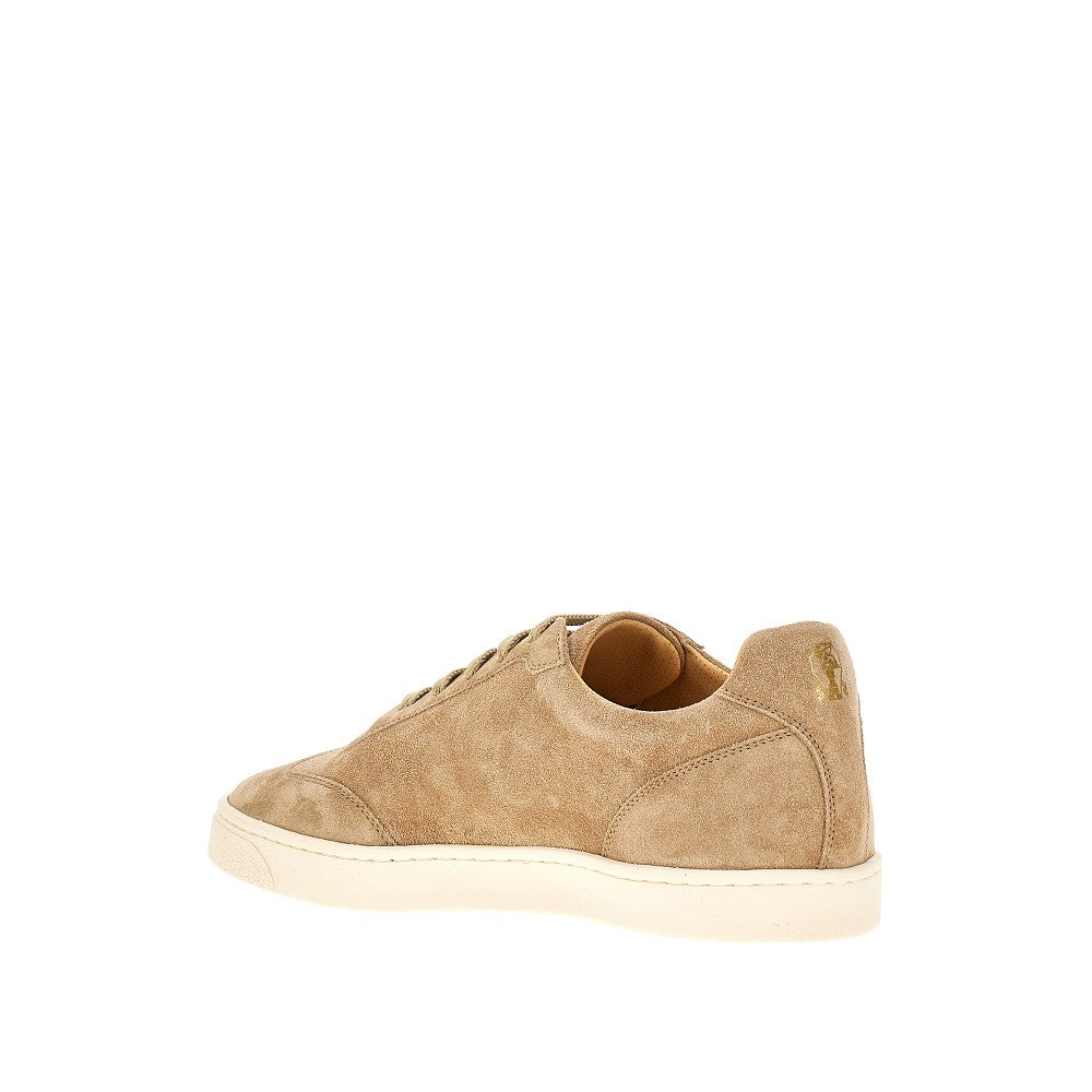 Sneakers in pelle scamosciata