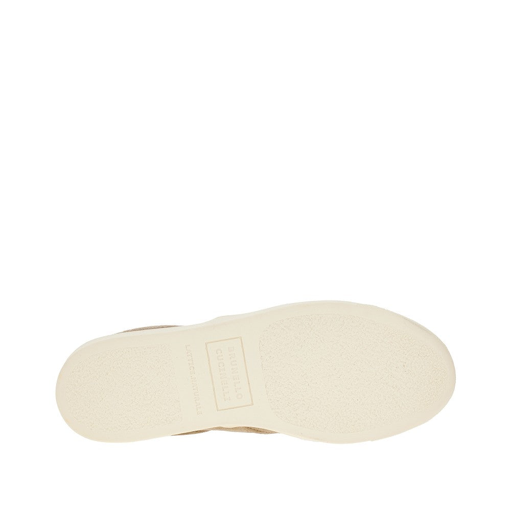 Slip-on in pelle scamosciata