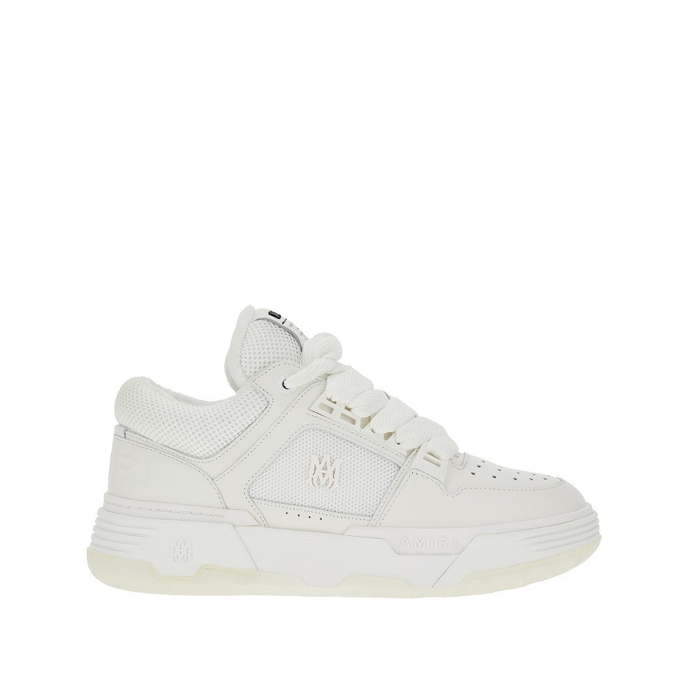 Mesh and leather MA-1 sneakers
