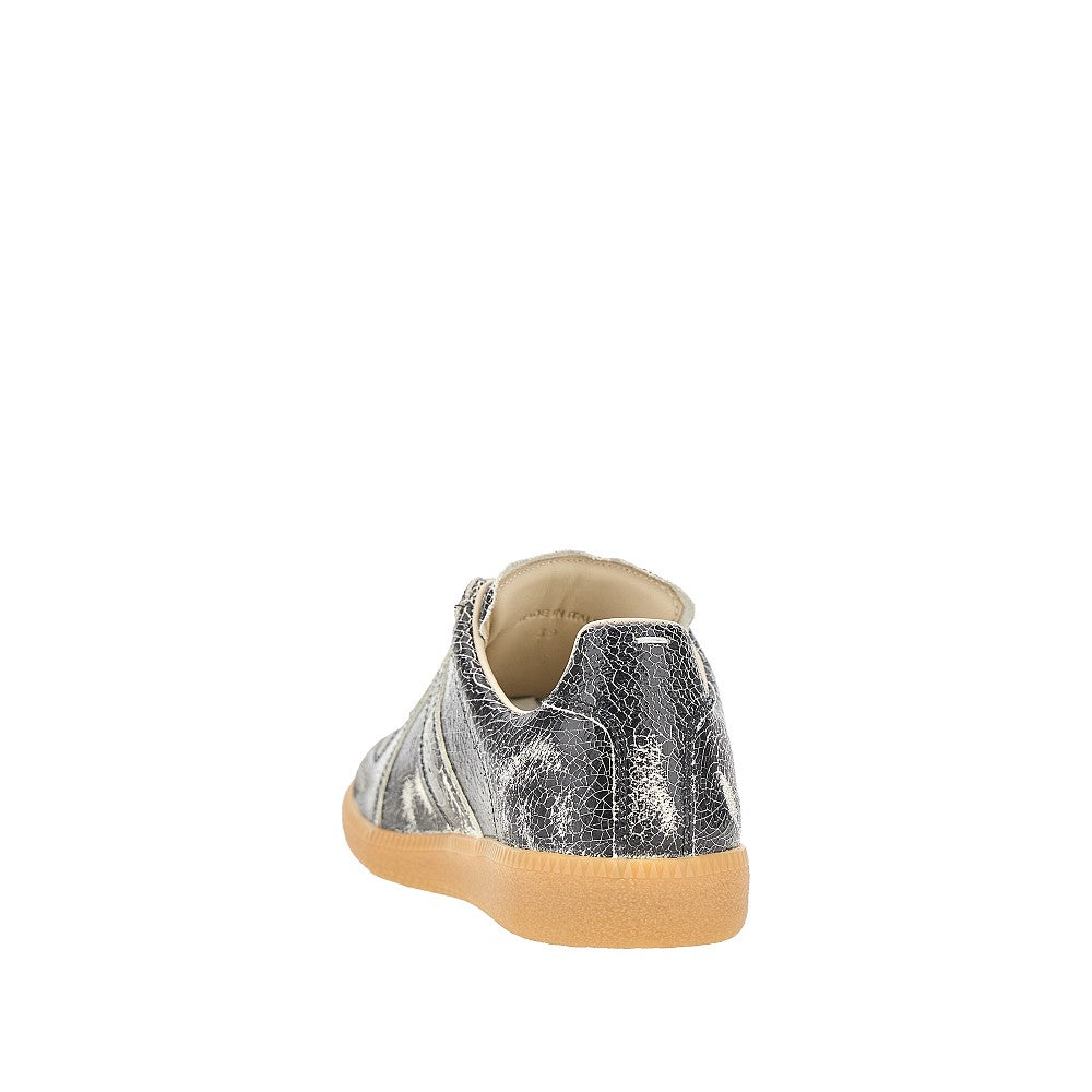 Craquelé leather 'Replica' sneakers