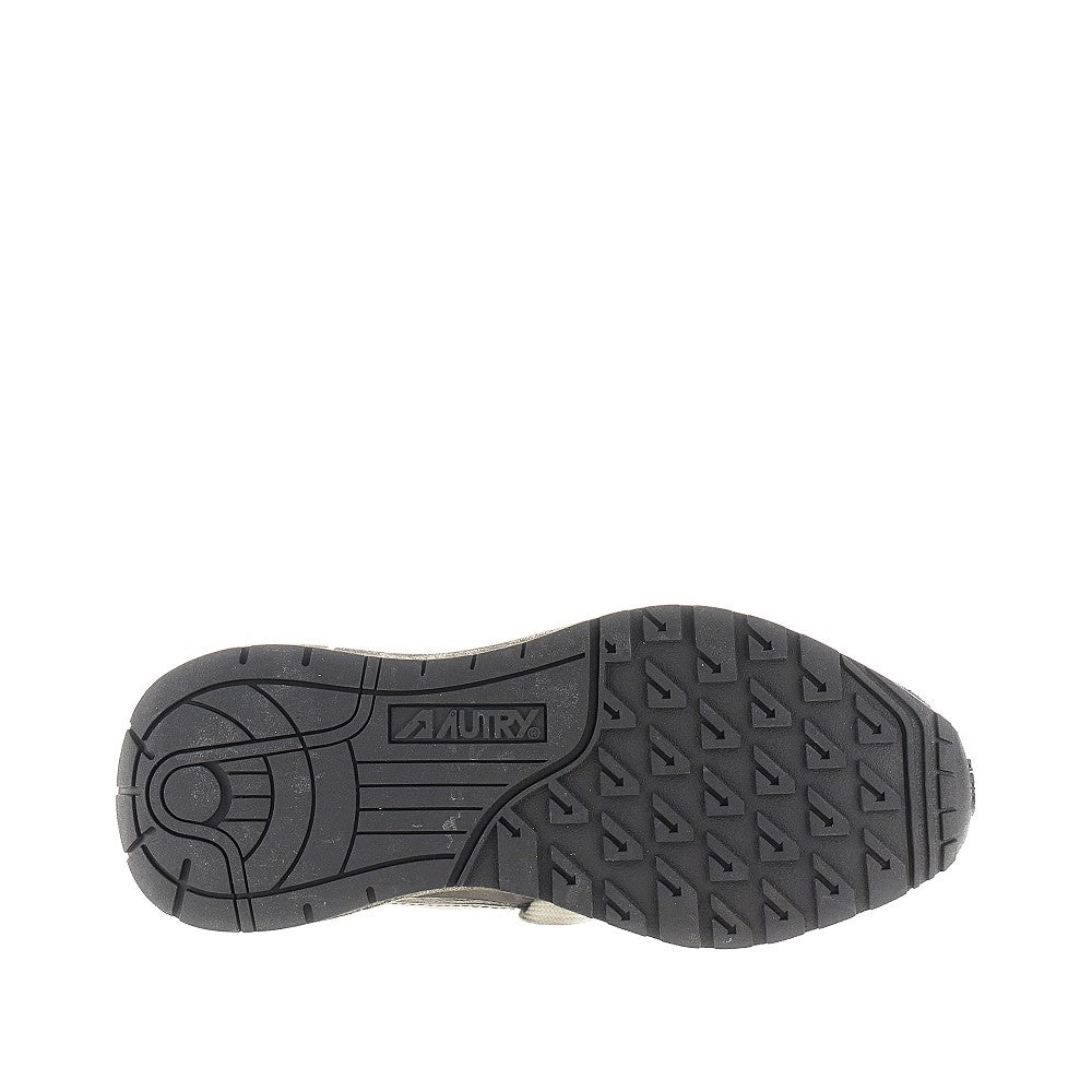 Leather and nylon Reelwind SV Low sneakers