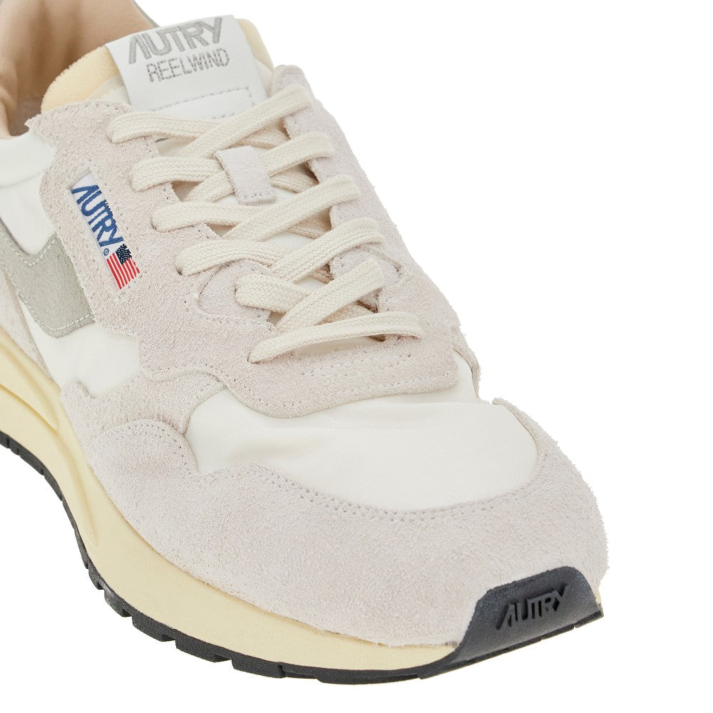 Sneakers Reelwind Low in nylon e suede