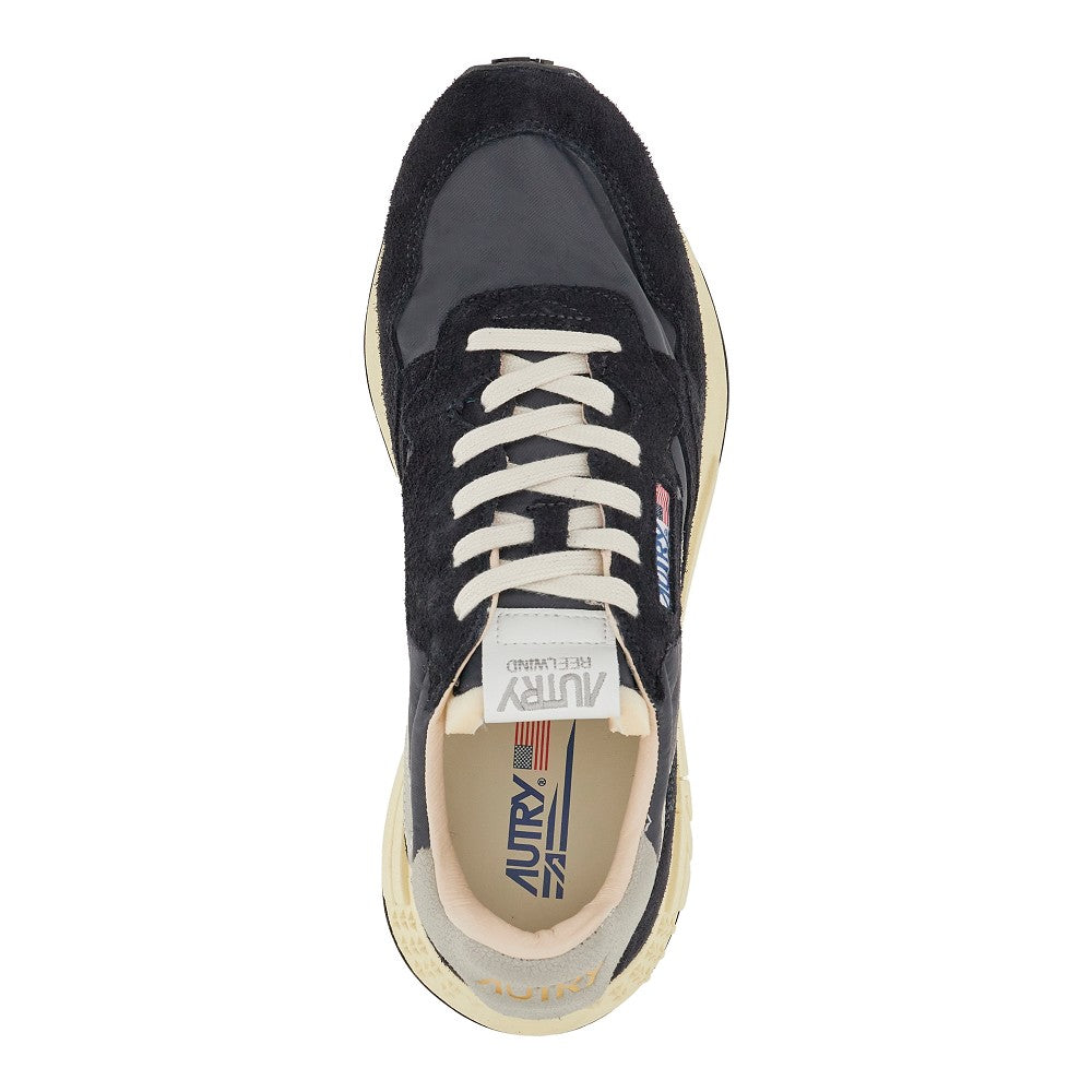 Sneakers Reelwind Low in nylon e suede