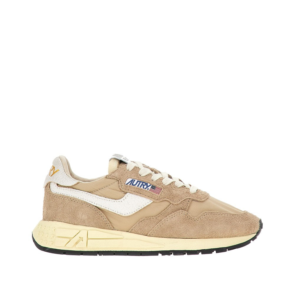 Suede and nylon Reelwind Low Sneakers