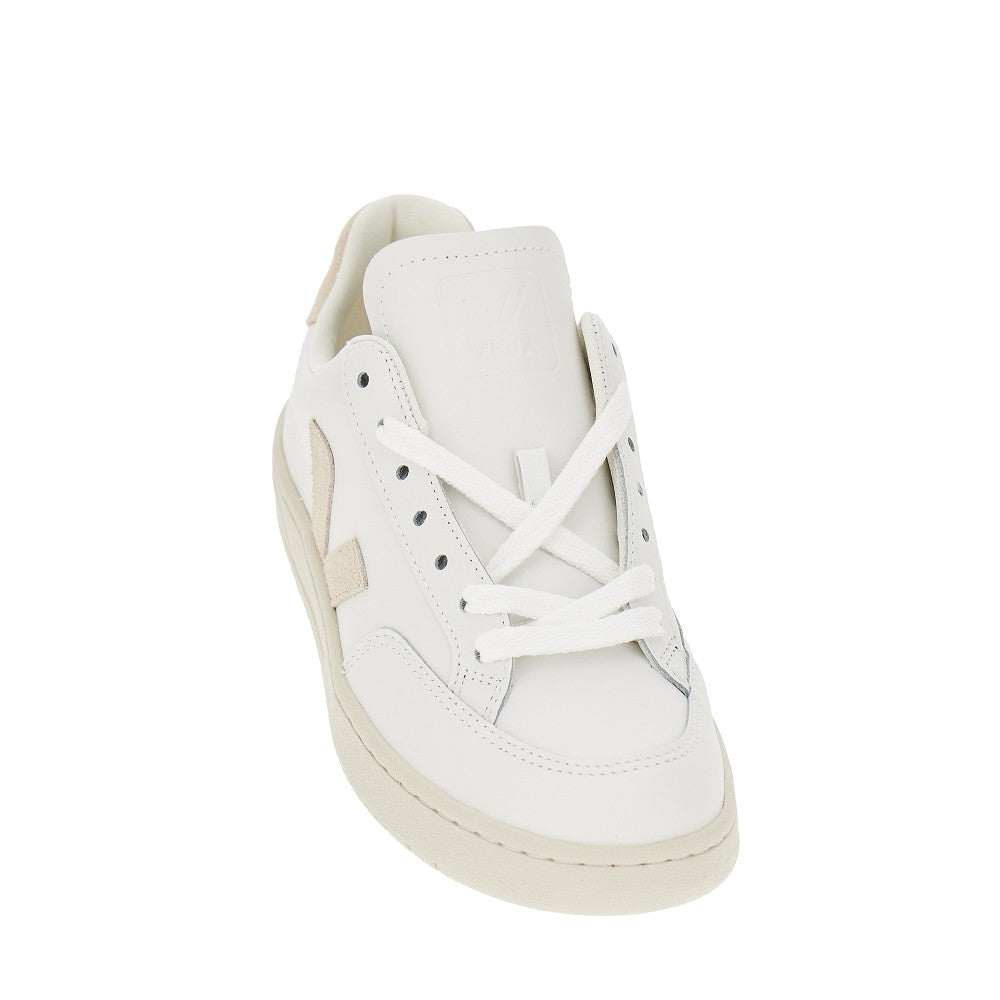 Sneakers V-12 in pelle liscia