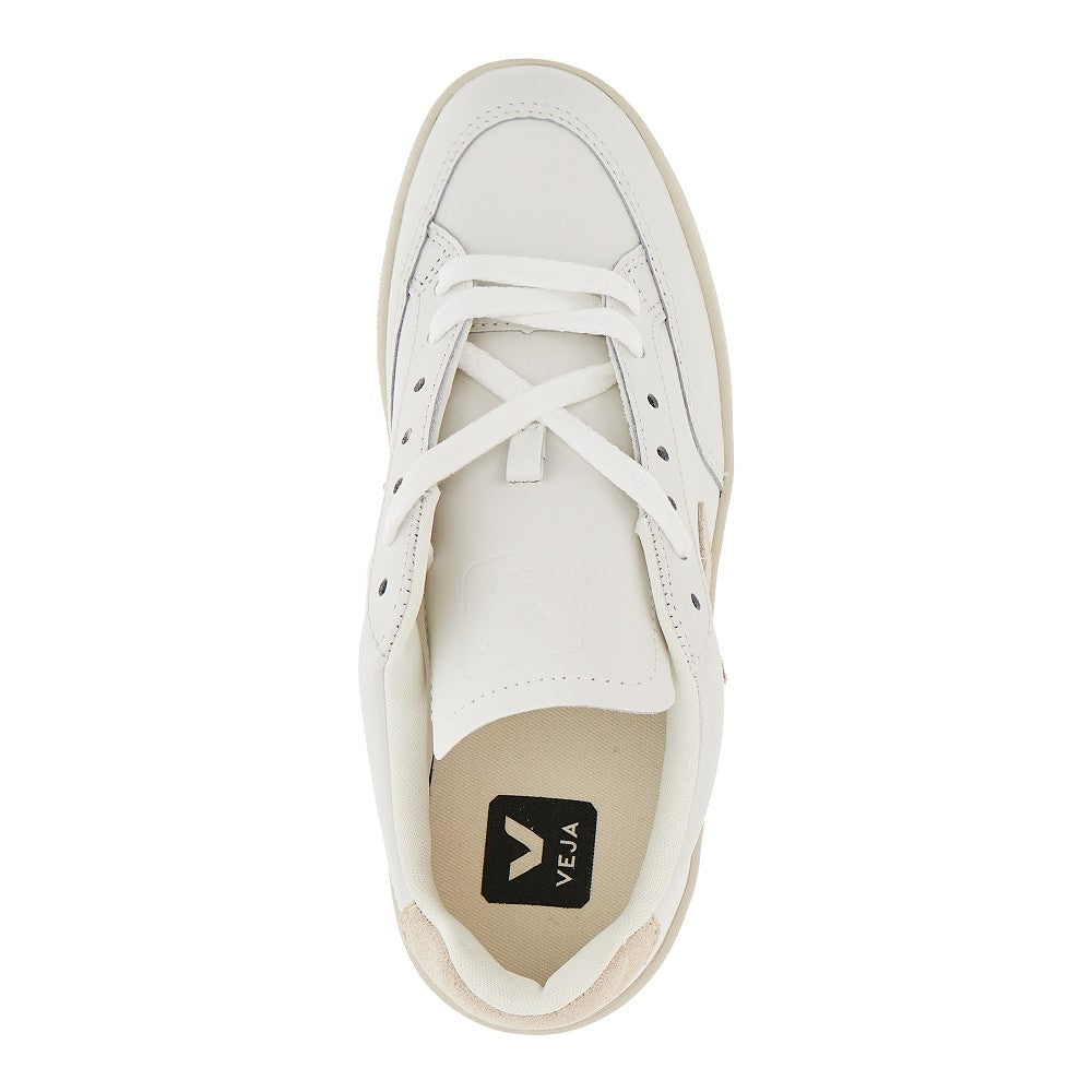 Sneakers V-12 in pelle liscia