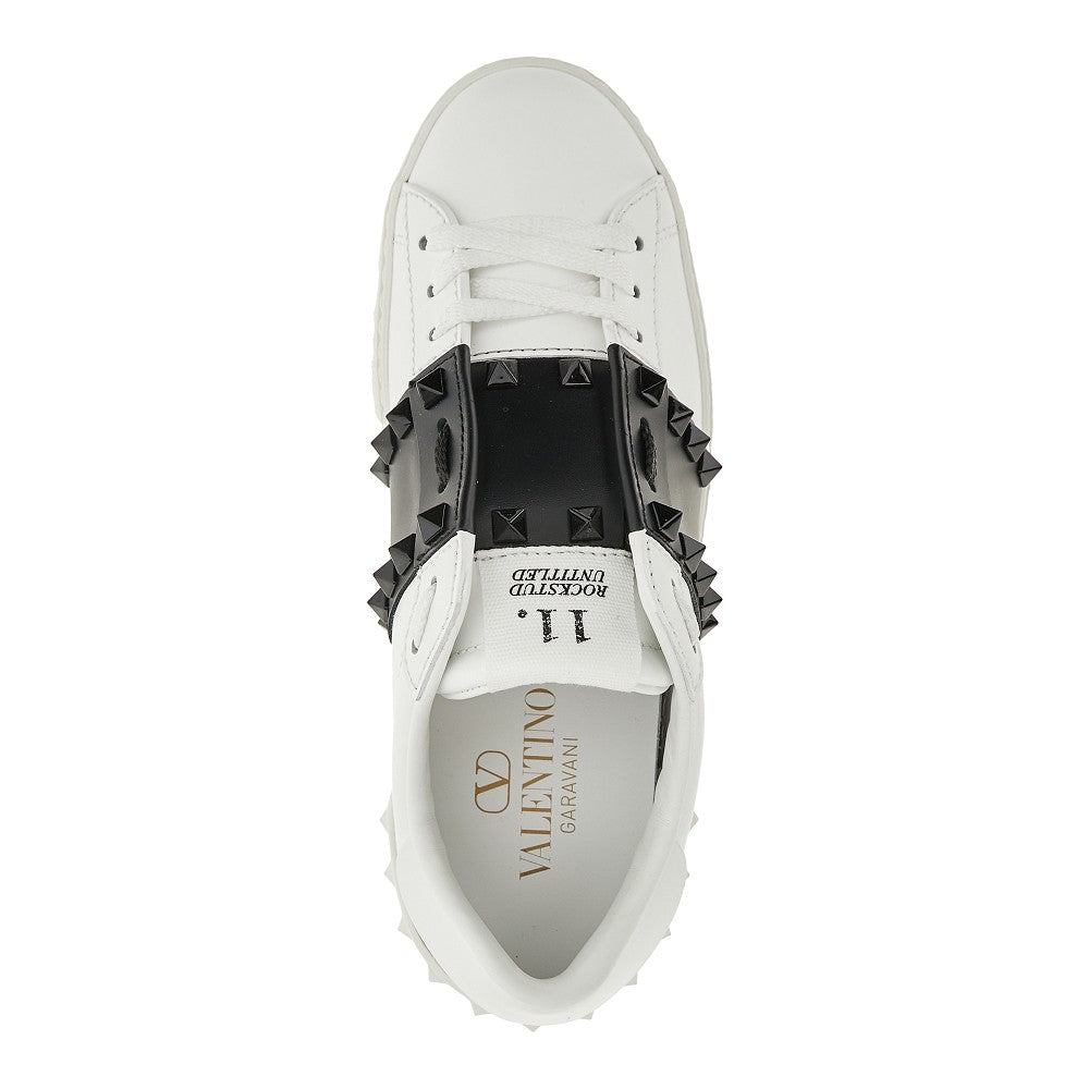 'Rockstud Untitled' leather sneakers