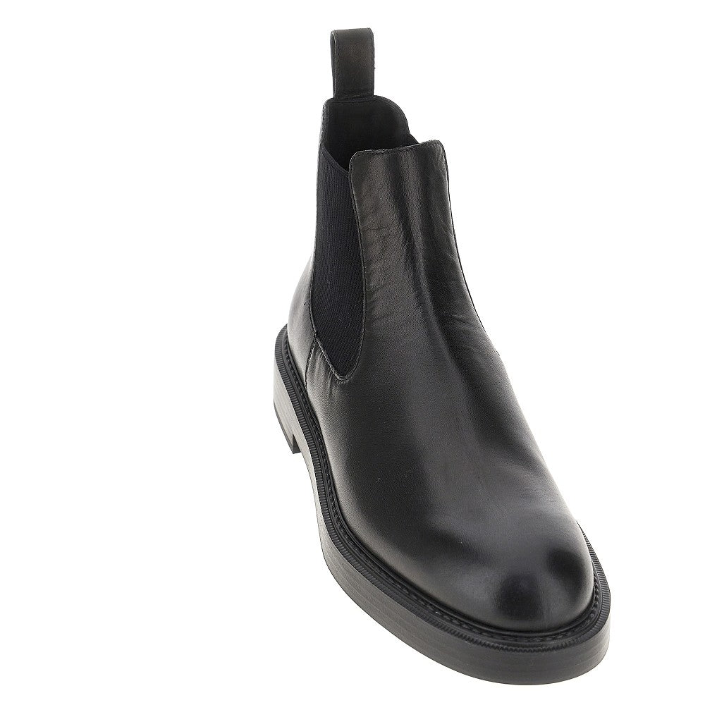 Stivaletti Beatles alla caviglia in pelle