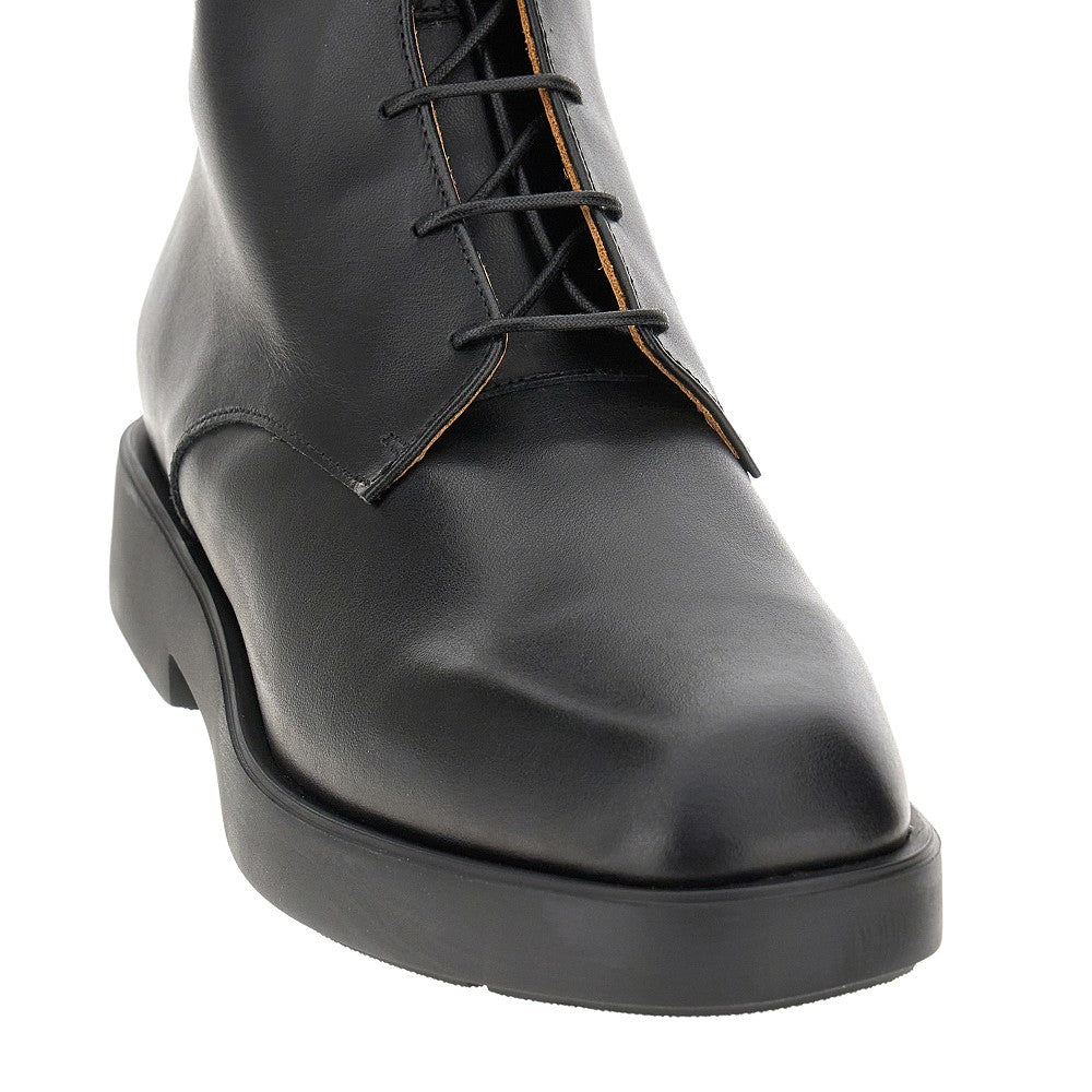 'Icon' leather lace-up ankle boots