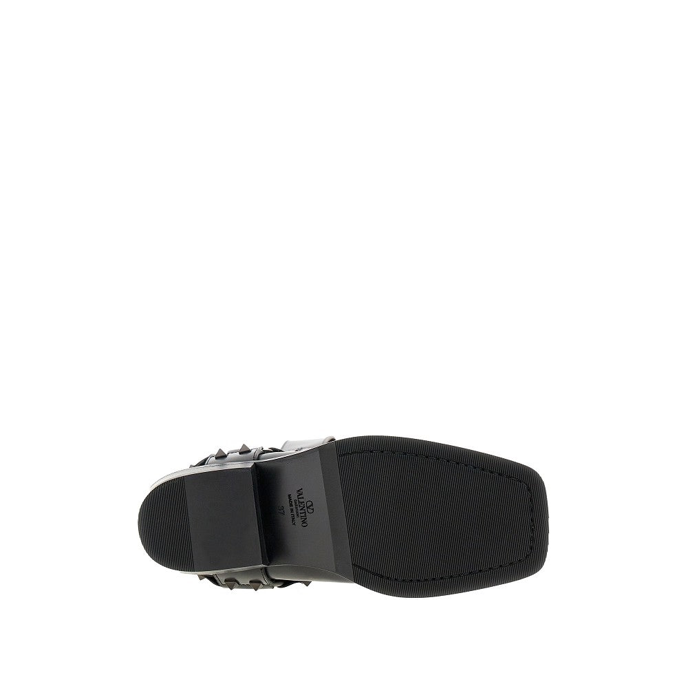 Stivali Biker 'Rockstud' in pelle