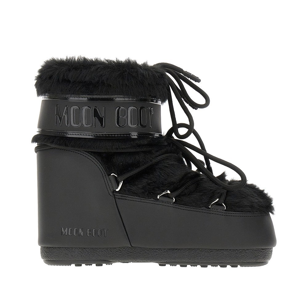Faux fur 'Icon Low' boots