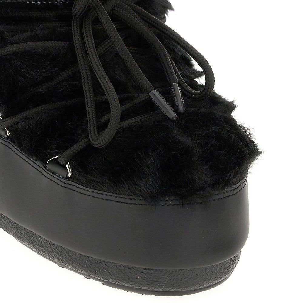 Faux fur 'Icon Low' boots