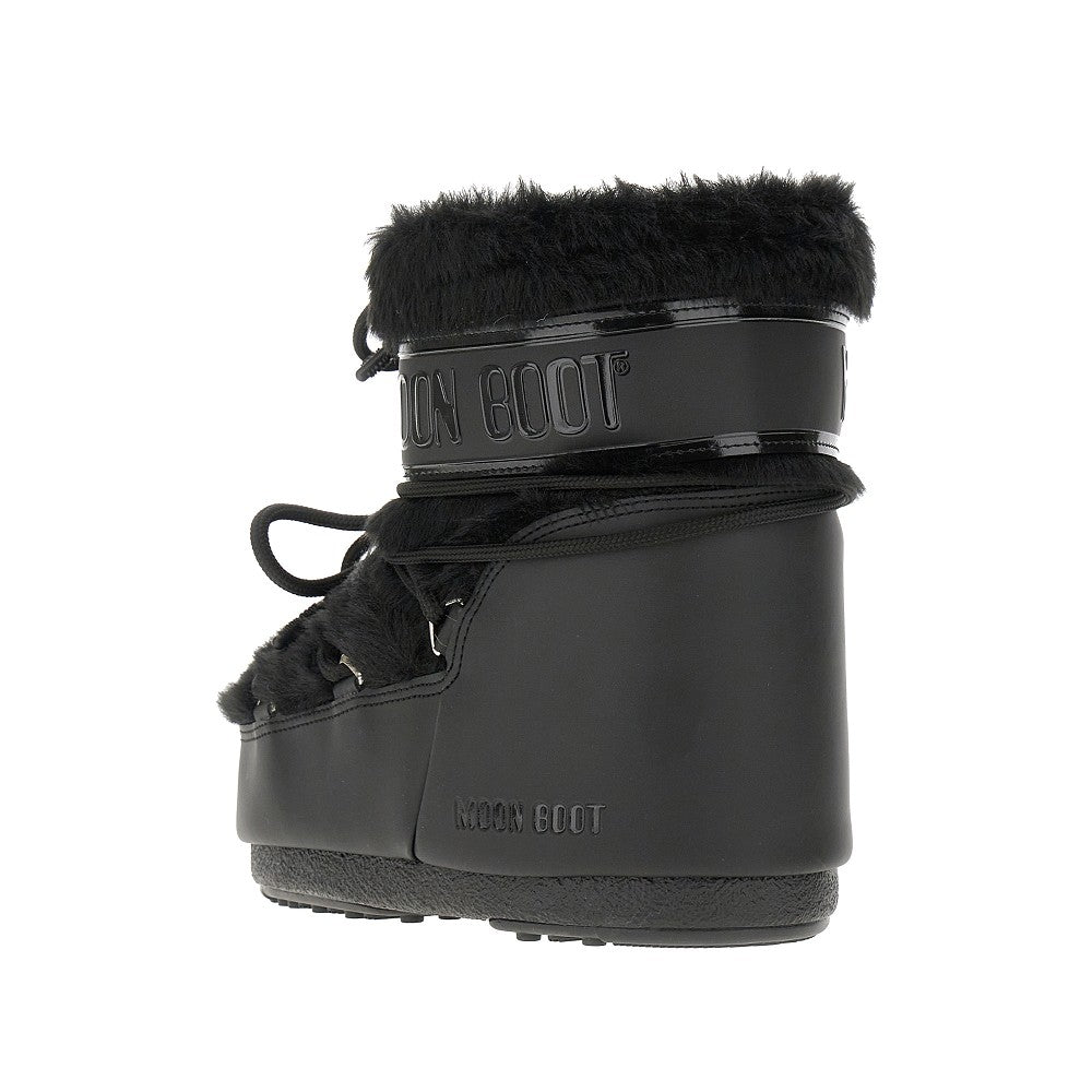 Faux fur 'Icon Low' boots