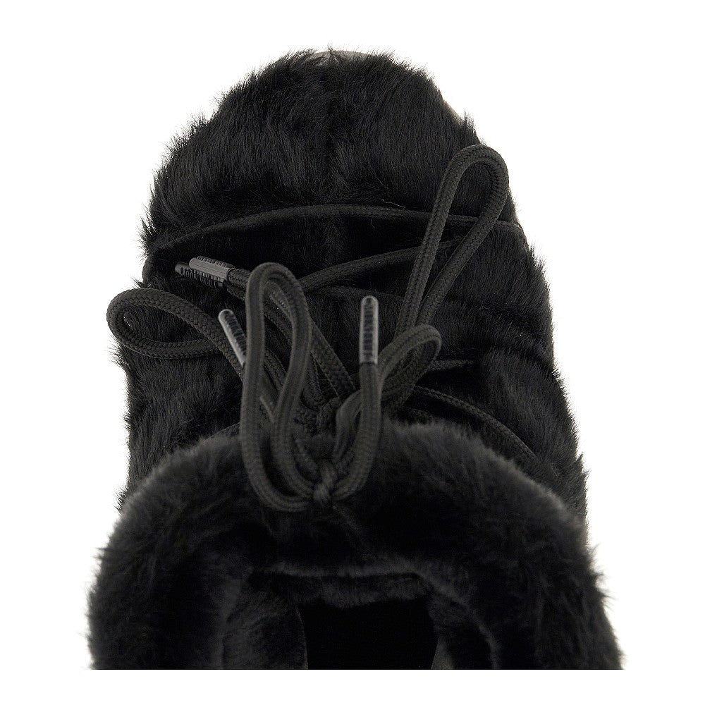 Faux fur 'Icon Low' boots