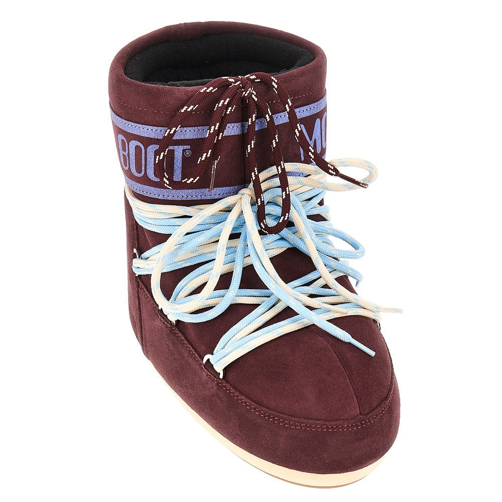 'Icon Low' suede leather boots
