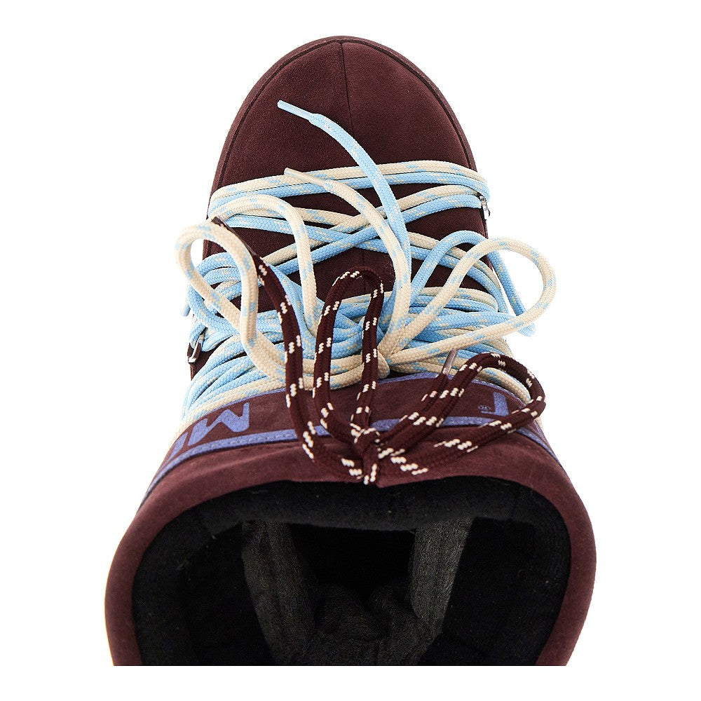 'Icon Low' suede leather boots