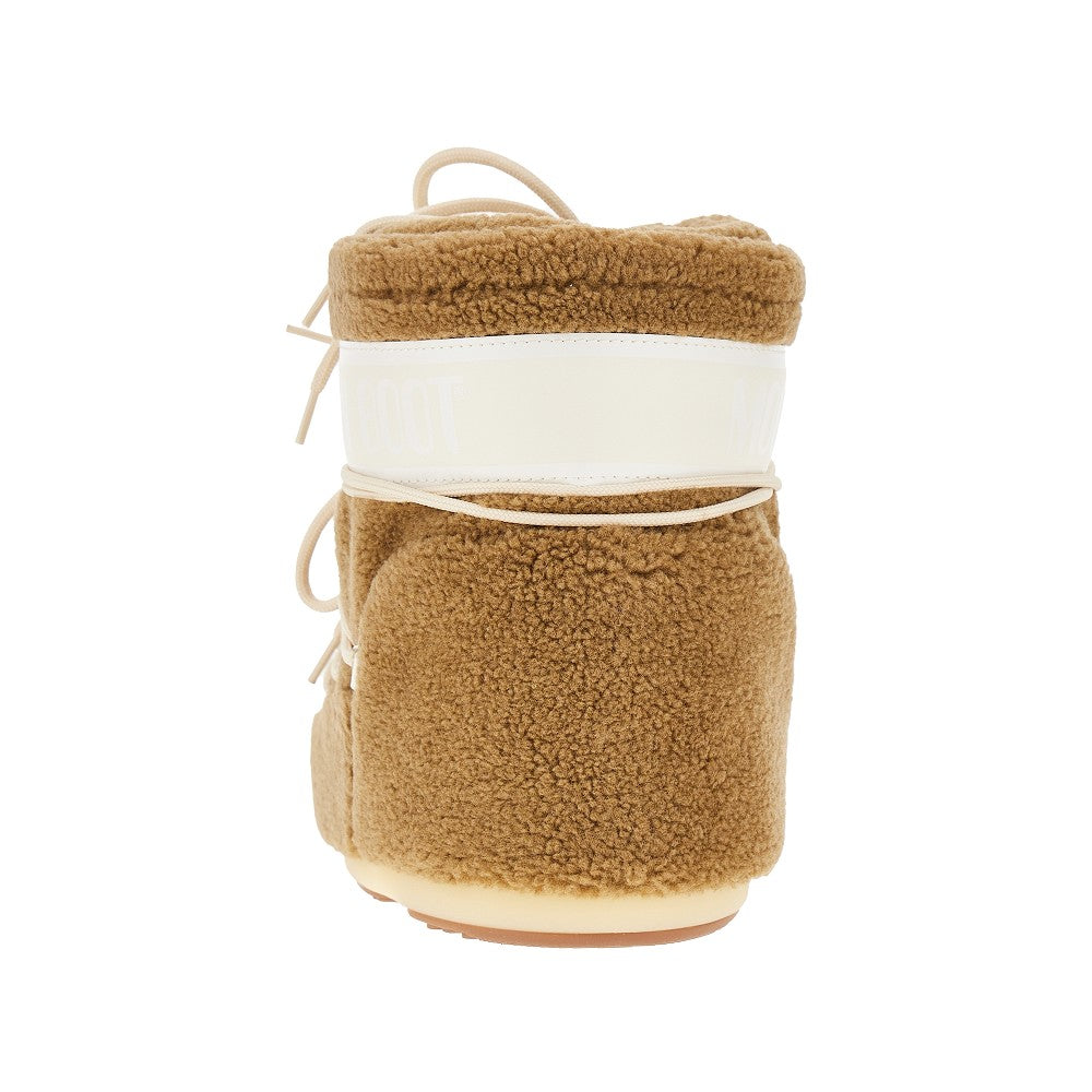 'Icon Low Glance' Teddy boots