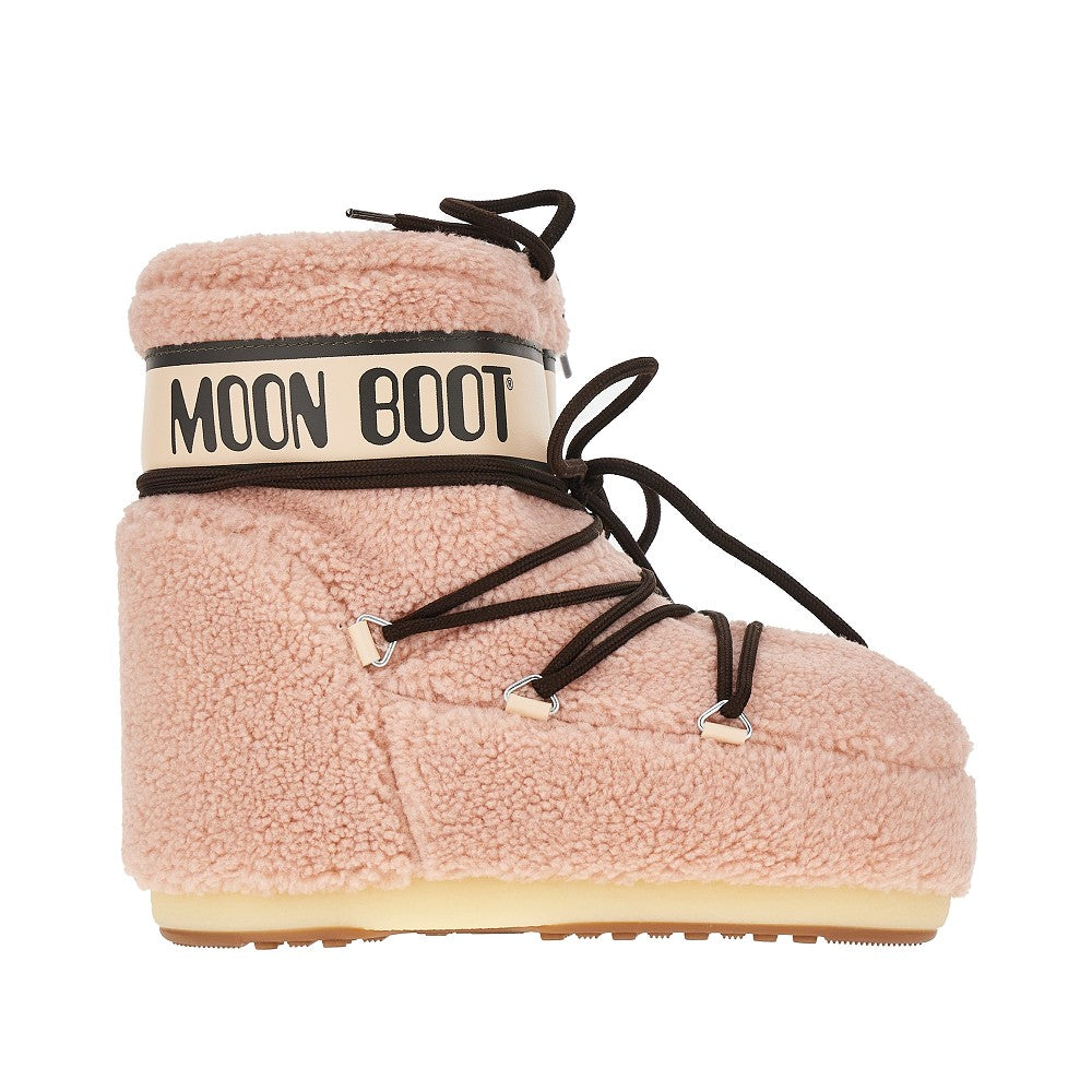 'Icon Low Glance' Teddy boots