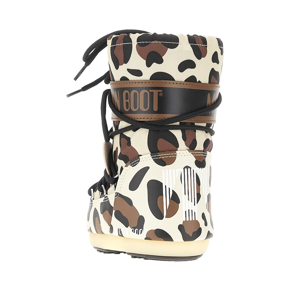 Spotted nylon 'Icon' boots