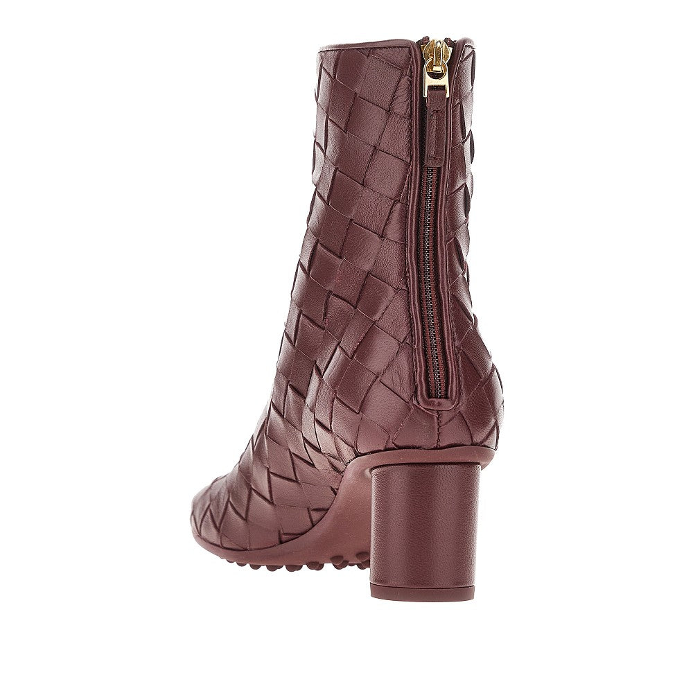 'Atomic' leather boots