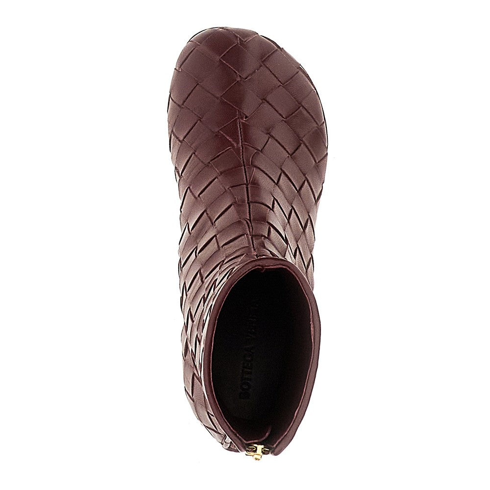 'Atomic' leather boots
