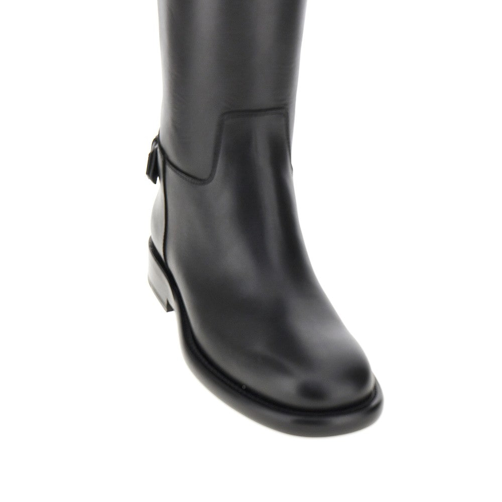 'Cavalier' leather boots